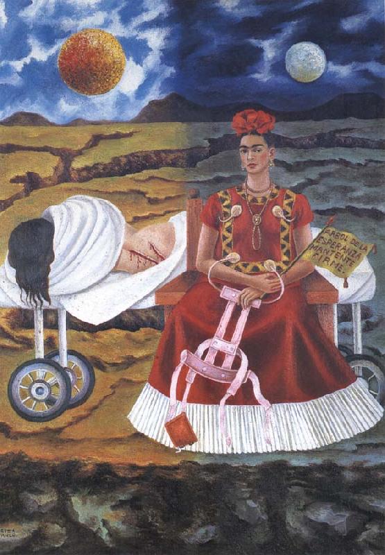 Frida Kahlo Tree of Hope oil painting image